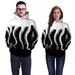 Couples Halloween Costumes Octopus Foot Print