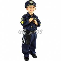 Kids Police Costume Officer
