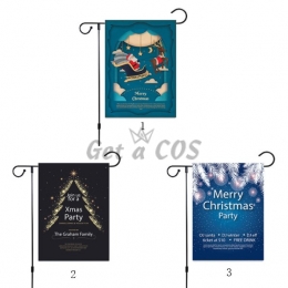 Christmas Decorations Santa Claus Pattern Style