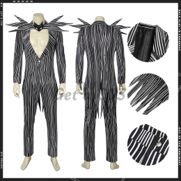 Movie Costumes Jack Skellington Cosplay - Customized