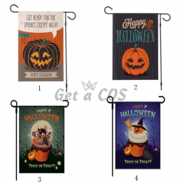 Halloween Decorations Evil Pumpkin Pattern