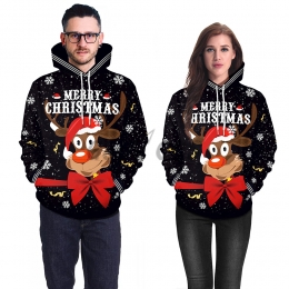 Couples Halloween Costumes Christmas Elk Big Head