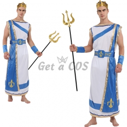 Superhero Costumes Poseidon Cos