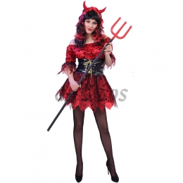 Devil Costumes Bat Print