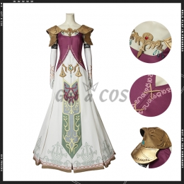 Anime Costumes Princess Zelda Cosplay - Customized