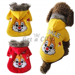 Pet Halloween Costumes Chipmunk Pattern