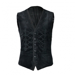 Men's Renaissance Costumes Gothic Vest