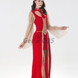 Halloween Costumes Medieval Court Exotic Dress