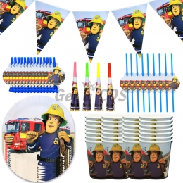 Tableware Fireman Sam  Printing Kit
