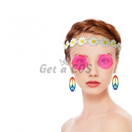 Halloween Decorations Hippie Makeup Props