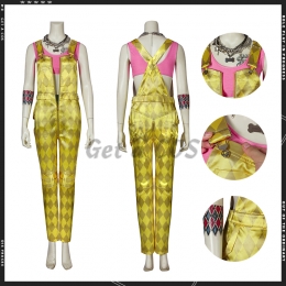 Harley Quinn Costume Birds of Prey Yellow Cosplay - Customized