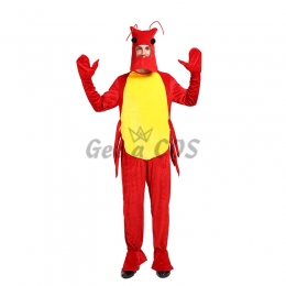 Men Halloween Costumes Lobster Party Set