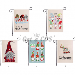 Garden Flags Christmas Dwarf Series