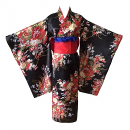 Women Halloween Costumes Hell Girl Kimono