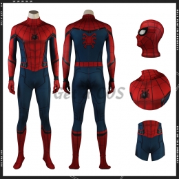 Spiderman Costume Civil War Print Cosplay - Customized
