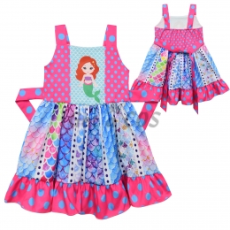 Little Mermaid Costume Holiday Princess Dress