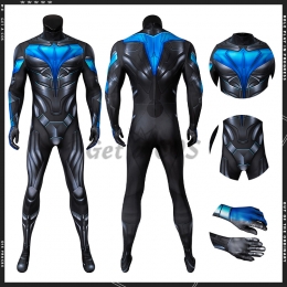 Movie Character Costumes Titans Nightwing - Customized