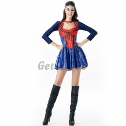 Women Halloween Costumes Spider-Man Style