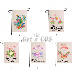 Garden Flags Flamingo Series Pattern Flags