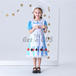 Girls Halloween Costumes Alice Princess Dress