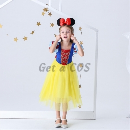 Halloween Costumes Snow White Princess Gauze Dress