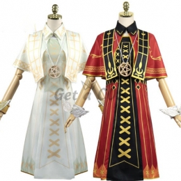 Women Halloween Costumes Identity V Doctor Angel Suit