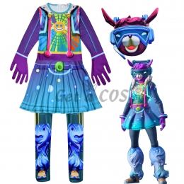 Cat Costume Kids Cartoon Coveralls