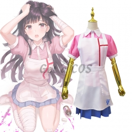 Men Halloween Costumes Mikan Tsumiki Maid Suit