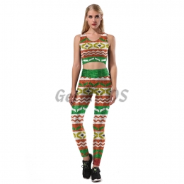 Women Halloween Costumes Christmas Sweater Pattern