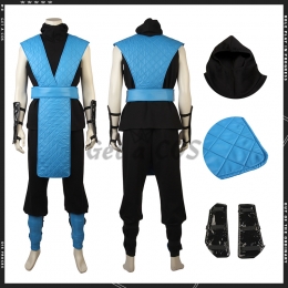 Anime Costumes Mortal Kombat Sub-Zero Cosplay - Customized