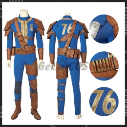 Movie Character Costumes FALLOUT 76 Cosplay - Customized