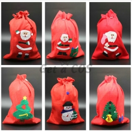 Christmas Decorations Red Backpack