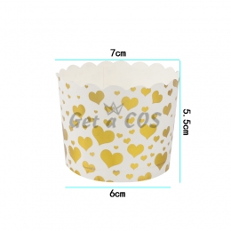 Birthdays Decoration Bronzing Muffin Cup