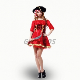 Sexy Halloween Costumes For Women Red Viking