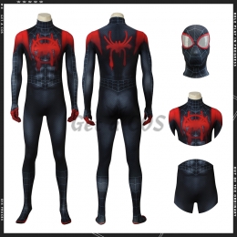 Spiderman Costume  Into the Spider Verse Miles - Customized