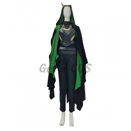 Loki Costumes Female Variant Cosplay - Customized