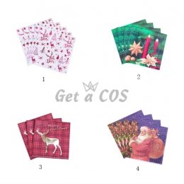Christmas Decorations Elk Paper Napkin