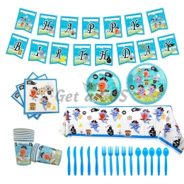 Tableware Baby Shark Printing Kit
