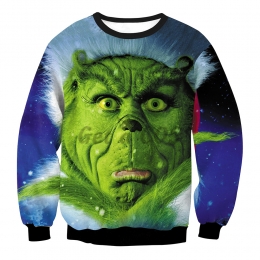 Couples Halloween Costumes Green Hairy Monster