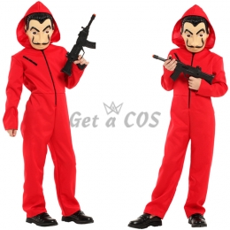 Movie Character Costumes Robbery Boy