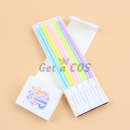 Birthdays Decoration High-End Colored Candles