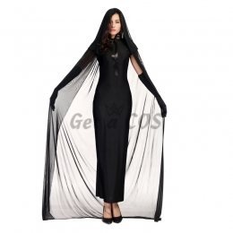 Witch Costume Ghost Back Robe