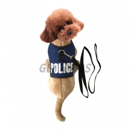 Pet Halloween Costumes FBI Traction Rope