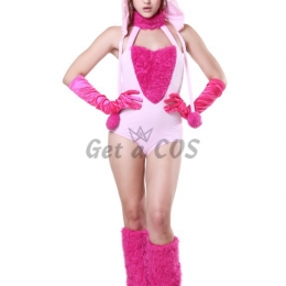Women Halloween Costumes Pink Little Warcraft