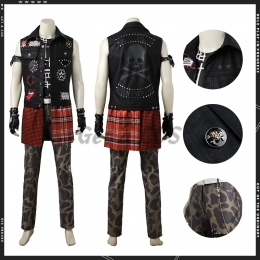 Anime Costumes Final Fantasy Prompto Argentum Cosplay - Customized