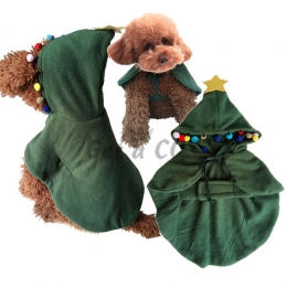 Pet Costumes Christmas Tree Shape