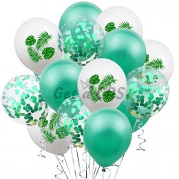 Birthday Balloons Pineapple Flamingo Style