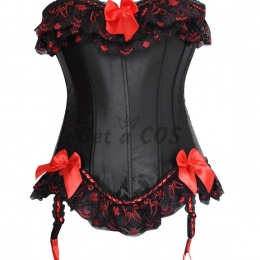 Sexy Halloween Costumes Lace Bone Corset