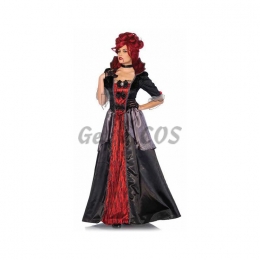 Women Halloween Costumes Gothic Vampire Countess