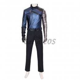 Hero Costumes Winter Soldier Cosplay - Customized